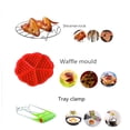 thumbnail image 6 of LUXRISEON Air Fryer Accessories Set for 3.7-5.3 QT 8 Pieces for Gowise Phillips and Cozyna Air Fryer (6-8 inches 12 pcs), 6 of 11