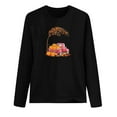 thumbnail image 2 of Babysbule Fall Tops for Women It's Fall Yall Woman Round Neck Print Pullover Tops Long Sleeve Blouse, 2 of 3