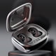 thumbnail image 4 of Auriculares perfecl con clip abierto manos libres para deportes Negro, 4 of 8