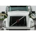 thumbnail image 6 of Compatible with Volvo VNL 2004-2017 Truck Chrome Grille Front Logo Emblem without Stripe Suitable, 6 of 9