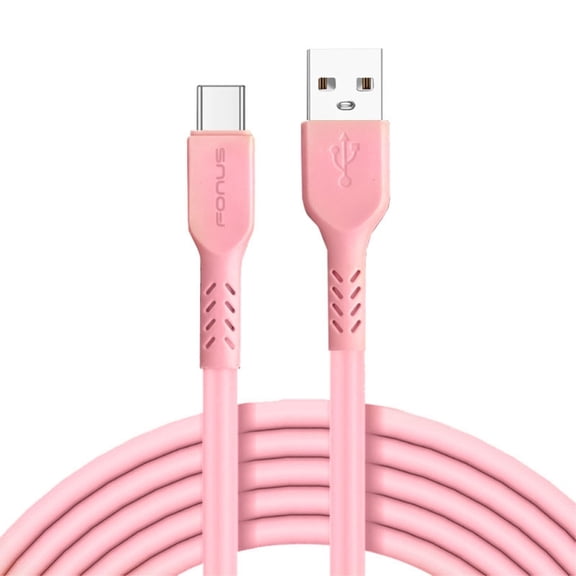 3ft USB-C Cable for Kyocera DuraXV Extreme E4810 Phone - Pink Charger Cord Power Wire Type-C P3O for Kyocera DuraXV Extreme E4810 Model