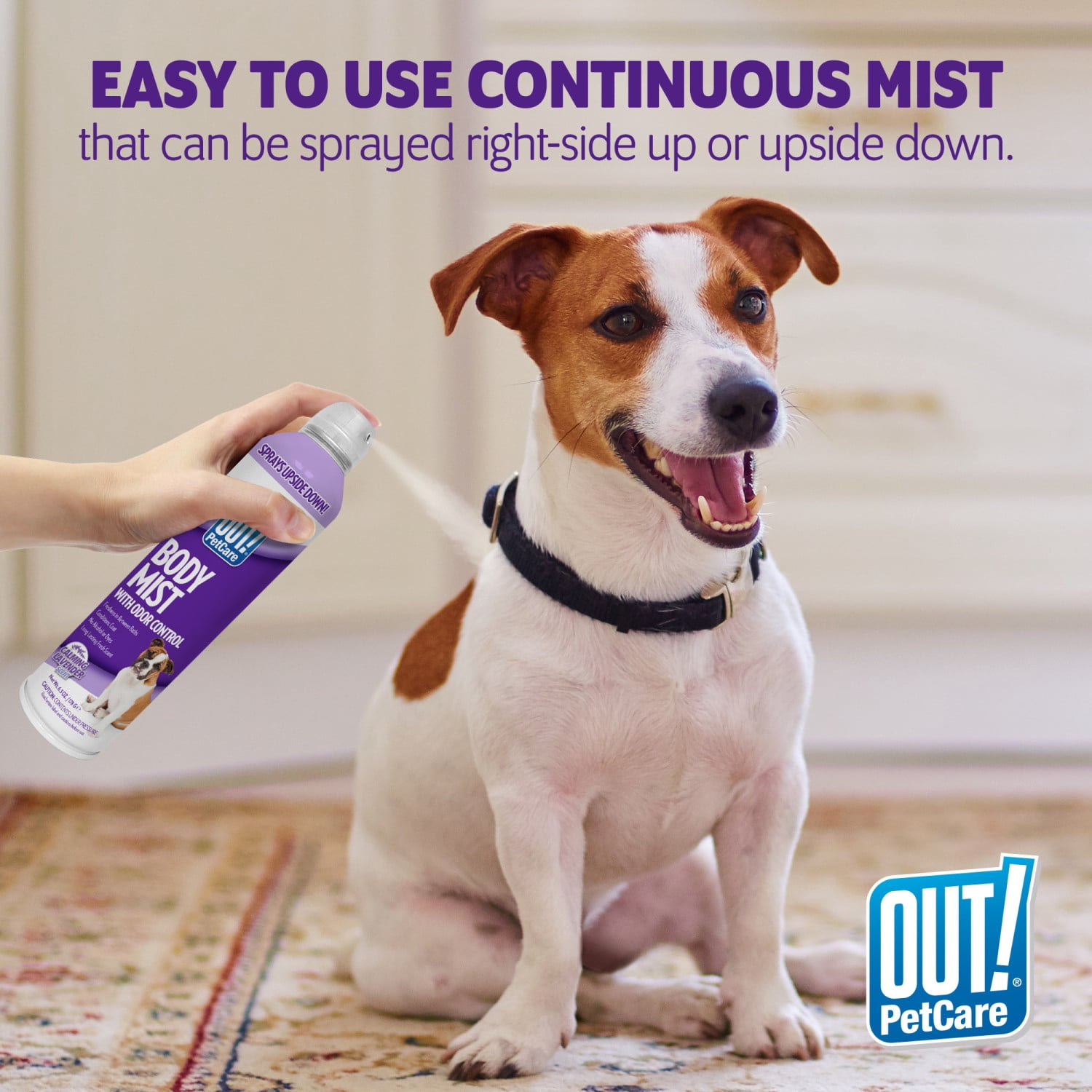 (2 pack) OUT! Petcare Body Mist for Dogs- Lavender 6.3oz