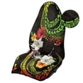 thumbnail image 6 of Bulopur Polynesian Hibiscu Front Car Seat Towel Universal Thick Non-Slip Seat Protector for Beach Breathable Towel for Car Decor Fit SUV Sedan Truck, 6 of 8