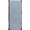 thumbnail image 2 of NauticalMart Aluminum Cabinet Bookshelf - Vintage Aircraft Aviator Bookcase, 2 of 5