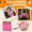 Pink, variant on QYROS Decorative Roving Cloth Pieces With 100 Realistic Fake Spiders Super Stretch Web, Customizable Hanging Cloth For Haunted House Party Supplies Indoor Outdoor Use One Size Pink