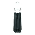 thumbnail image 6 of Jamsmile Womens Dress Spaghetti Strap Backless Bohemian Beach Long Dresses Casual Solid Color Cotton Party Maxi Dress, 6 of 6