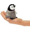thumbnail image 1 of Folkmanis Mini Emperor Penguin Marionnette à Doigt pour Bébé Gris-Bleu, 1 Unité, 1 of 2