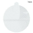 thumbnail image 4 of Colector de pelo para drenaje de suelo de ducha, cubierta para fregadero de cocina, filtro adhesivo, dormitorio doméstico, lavadero, baño, redondo, 12 piezas Inevent HA059368-01B, 4 of 7