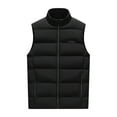 thumbnail image 2 of Womens Heated Jacket Puffer Coat Fashion Women Sleeveless V-neck Casual Outwear Tops T-Shirt Button Coat Zipper Blouse, 2 of 9