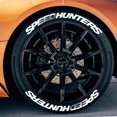 thumbnail image 2 of GHSDFBB Tire Decals, Speed Hunters Tire Decals Car Tire Modified Letter Decals Car Wheel Letters for Car, Motorcycle, 2 of 7