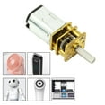 thumbnail image 4 of 1PCS Geared Micro Motor Speed Reduction Gearbox (15-1000RPM) DC3V/6V/12V RC, 4 of 6