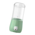 thumbnail image 3 of Licuadora portátil, exprimidor multifuncional, recargable por USB, para batidos. Verde, 3 of 9