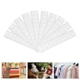 thumbnail image 3 of 100 Pieces  Tags, Blank White KM4Q Chip Adhesive 860-960MHZ Reusable For Vehicle Library Clothing Management, 54x34mm, 3 of 8