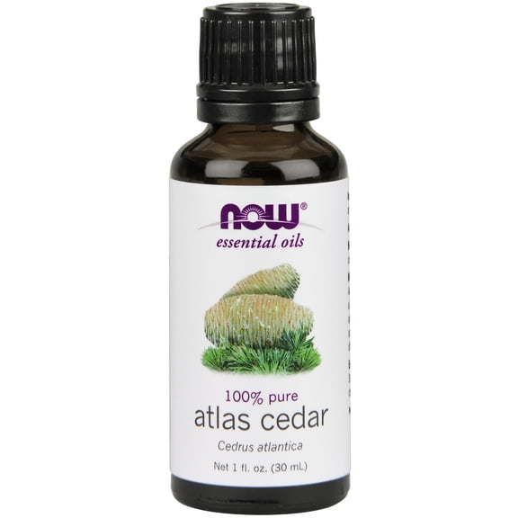 NOW Essential Oils - Atlas Cedar Oil - 1 fl. oz (30 ml) by NOW