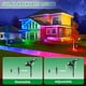 thumbnail image 5 of Foco solar JSOT que cambia de color, paquete de 2 unidades, para exteriores, 5 of 8
