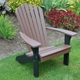 thumbnail image 1 of Poly Fanback Adirondack Chair with Black Frame, 1 of 14
