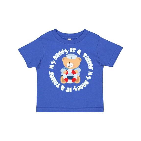Inktastic My Daddy is a Sailor Boys Boys Toddler T-Shirt