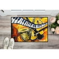 thumbnail image 4 of Carolines Treasures MW1267MAT All That Jazz Door Mat Indoor Rug or Outdoor Welcome Mat 18x27 Doormat 18H X 27W, 4 of 4