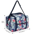 thumbnail image 4 of Small Carry on Overnight Bag for Women Cute Travel Duffel Bag for Spirit Airlines Personal Item Bag Underseat Weekender Bags, Blue, 4 of 10