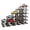 10 parking spaces-no dust door, variant on 1:64 Diorama Diecast Modular Car Display Case, 10 Parking Space Scene, Garage Model, 1/64 Diecast Model Cars Display Shelf, Display Case Storage (Dark Gray 10 Car Parking Shelf)