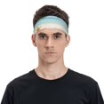 thumbnail image 2 of Naloa Starfish in Beach Fashionable Sport Sweatband for Running, Yoga, Basketball - Head Circumference 19.6-22.4 inches, 2 of 9
