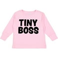 thumbnail image 3 of Inktastic Tiny Boss Boys or Girls Long Sleeve Toddler T-Shirt, 3 of 5