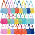 thumbnail image 4 of Bolsa de almacenamiento de juguetes para niños, bolsa de playa de viaje, bolsa de red de playa con perspectiva hueca, bolso de hombro, 4 of 5