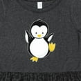 thumbnail image 4 of Inktastic Penguin Girls Toddler Dress, 4 of 5