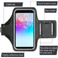 thumbnail image 2 of i2 Gear Running Armband for iPhone SE, 8, 7, 6 with Key Holder & Adjustable Band (Black), 2 of 7