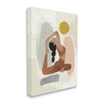 thumbnail image 3 of Stupell Industries Free Text Modern Botanical Pattern Yoga Exercise Global Painting Gallery-Wrapped Canvas Print Wall Art, 24 x 30, Design by Victoria Barnes, 3 of 5