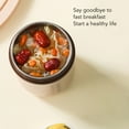thumbnail image 2 of <p>Insulated Food Jar Vacuum Food Jar Insulated Lunch Jar Vacuum Soup Container Insulated Mug 500ml Insulated Food Jar 304 Stainless Steel Vacuum Soup Container Leakproof Insulated, 2 of 7