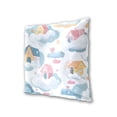 thumbnail image 3 of Cute Houses in The Clouds Hearts Throw Pillow Covers Pillowcases 18 x 18 Inch Home Decor 2 Packs for Bedroom Sofa, 3 of 6