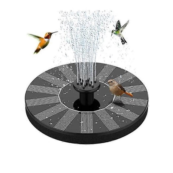 Solar Fountain , Solar Pond Pump with Solar Water Pump Solar Floating Fountain Pump for Garden Pond Fountain Bird Bath Fish Tank