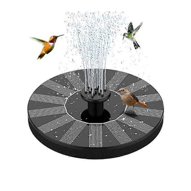 Solar Fountain , Solar Pond Pump with Solar Water Pump Solar Floating Fountain Pump for Garden Pond Fountain Bird Bath Fish Tank