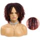 thumbnail image 3 of Pelucas cortas de rastas para hombres negros y mujeres Afro Bob Twist, 3 of 8