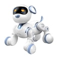 thumbnail image 2 of Juguete robot inteligente con luz, sonidos, música, , ojos LED, juguetes musicales, mascota robótica interactiva para niños de 3, 4, 5 y 6 años. Perro blanco, 2 of 8