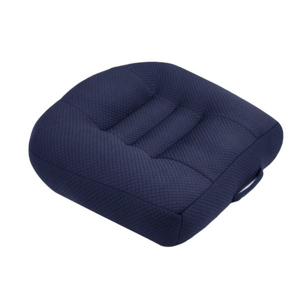 Sonducket Cojín para asiento de automóvil, portátil, ergonómico, reutilizable, antideslizante, alivio de la fatiga, interior, exterior, Ropa Deportiva, Zapatos Azul oscuro 12cm