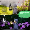 thumbnail image 5 of Garden Decor Solar Statues Front Patio Balcony Yard Art Lawn Ornaments Porch Outdoor Outside Decorations, 5 of 9