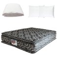 thumbnail image 1 of Colchón King Size Spring Air Europillow Doble 6 cm Protector de cama Almohada de Osos 2 pzas Placet, 1 of 4