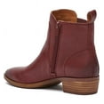 thumbnail image 2 of Lucky Brand Tocito Almond Toe Andorra Tan Chelsea Pull On Leather Casual Booties (Andorra, 7.5), 2 of 5