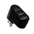 thumbnail image 3 of Divisor de concentrador USB 3 puertos USB 3.0 USB 2.0 computadora portátil Negro Macarena Tipo C HUB, 3 of 8