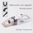 thumbnail image 4 of Latrodar Home Car-Use 120w High-Power Small Eco-Friendly Material eless Vacuum Cleaner White 15.6x5.2 Inch Home Essentials, 4 of 5