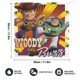 thumbnail image 2 of Toallas de mano de Toy Story para baño, toallas de algodón suaves y absorbentes para spa, baño, gimnasio, cocina, juego de toallas de mano decorativas a cuadros, 1 pieza, 2 of 6