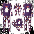 thumbnail image 2 of Kakishop Family Halloween Pajamas Set 2026 Cute Print 2 Piece Sleepwear Pjs Men Matching Pajamas Soft Holiday Loungewear, M, 2 of 9