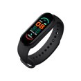 thumbnail image 2 of Reloj inteligente M6 para hombres y mujeres, pulsera de Fitness, Monitor de ritmo cardíaco, reloj inteligente deportivo resistente al agua para Xiaomi IPhone Android Inevent EL004239-01B, 2 of 7