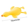 thumbnail image 2 of TOYOUME Duck Squeeze Stress Toy, Soft Anxiety Relief Fidget Squishy, Yellow, 2 of 4