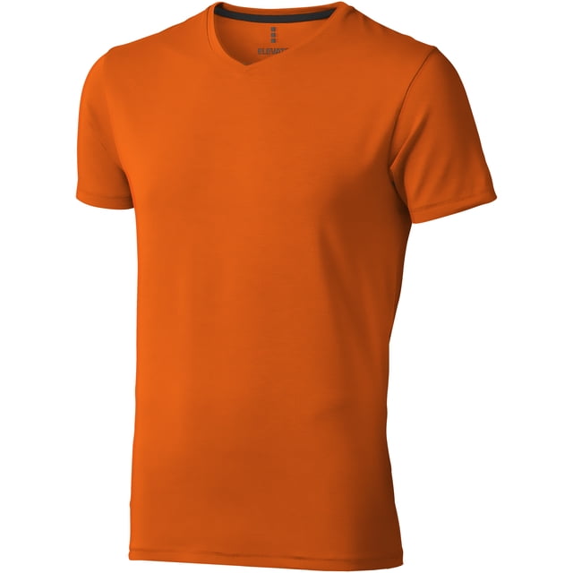 Elevate - Camiseta modelo Kawartha de manga corta para hombre (Naranja)