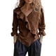 thumbnail image 1 of Camisetas de Cuello en V de Manga Larga para las Mujeres Blusa de Ruffle Casual Camiseta de Trabajo Tops, Tops de Manga Larga de Moda para las Mujeres 2025 Pullover Suelto, 1 of 6