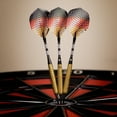 thumbnail image 2 of Elkadart Titanium 90% Tungsten Soft Tip Darts with Storage/Travel Case, Gold, 18 Grams, 2 of 3