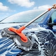 thumbnail image 3 of cisilov Car Duster, 360° Rotating Chenille Car Cleaning Brush with Telescopic Handle, Detachable Soft Mop Head, Scratch-Free for Car, Truck, SUV, RV, Home Use, 3 of 7